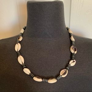 Seashell and Bead Necklace